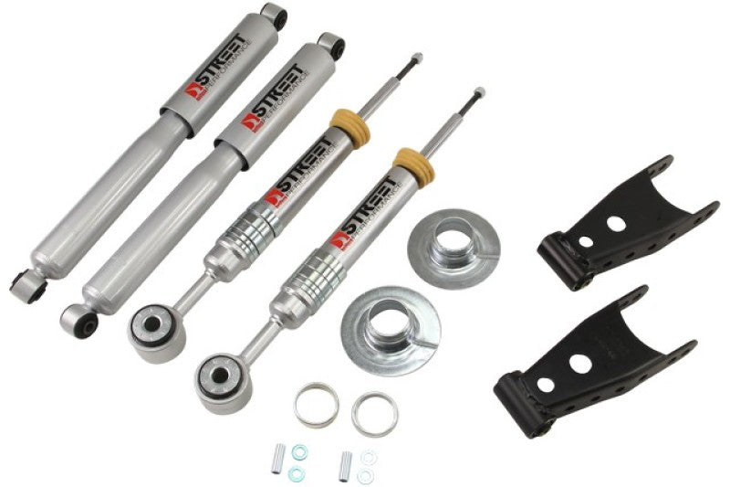 Belltech 09-13 Ford F150 (toutes les cabines) KIT D'ABAISSEMENT 4WD AVEC AMORTISSEURS SP (chute arrière de 2 pouces)
