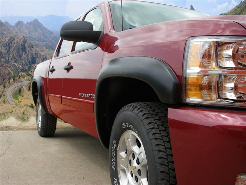 Élargisseurs d'ailes Stampede 2007-2013 Chevy Silverado 1500 Trail Riderz 4 pièces lisses