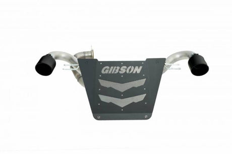 Échappement double Gibson 2019 Honda Talon 1000R/X 2,25 pouces - Céramique noire