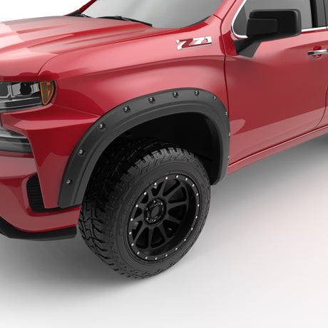 Élargisseurs d'aile de style boulon de base EGR 19-22 Chevrolet Silverado 1500 (ensemble de 4)