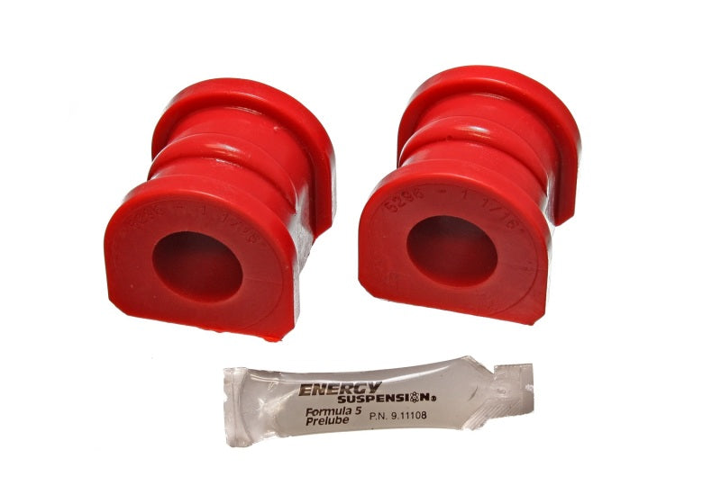 Ensemble de bagues de barre stabilisatrice avant 1-1/16 po rouge Energy Suspension pour Ford Thunderbird 89-97 / Cougar 89-97