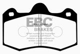Plaquettes de frein arrière EBC 11+ McLaren MP4-12C 3.8 Twin Turbo Yellowstuff