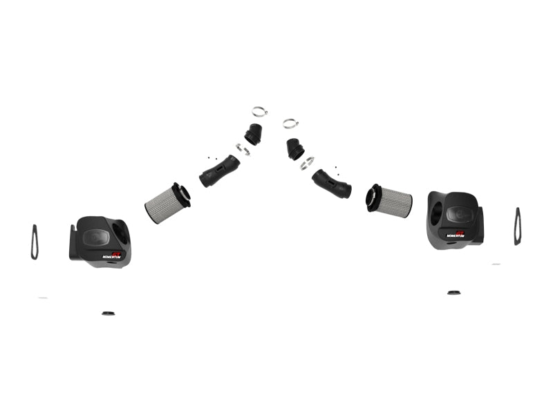 Système d'admission d'air à bobine Momentum GT pour Toyota Land Cruiser série 300 d'aFe avec Pro DRY S Media