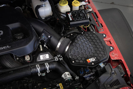 Admission d'air hautes performances K&amp;N 20-21 Jeep Wrangler V6-3.0L DSL
