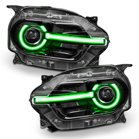Phares DRL + Halo Oracle 2021 Ford Bronco Sport RGB+W - ColorSHIFT avec commande BC1 VOIR LA GARANTIE