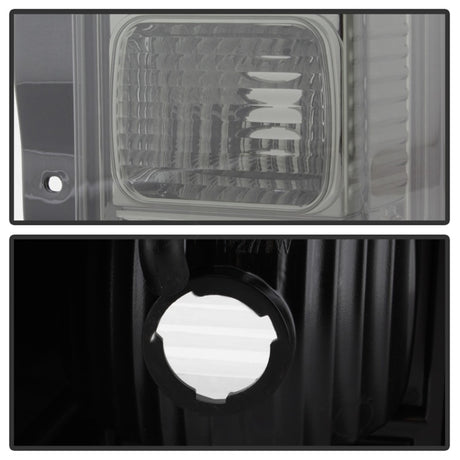 Feux arrière à LED Xtune Hummer H3 06-09 (non H3T) Fumé ALT-ON-HH306-LED-SM