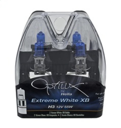Ampoule Xen blanche Hella H3 12V 55W XB (paire)