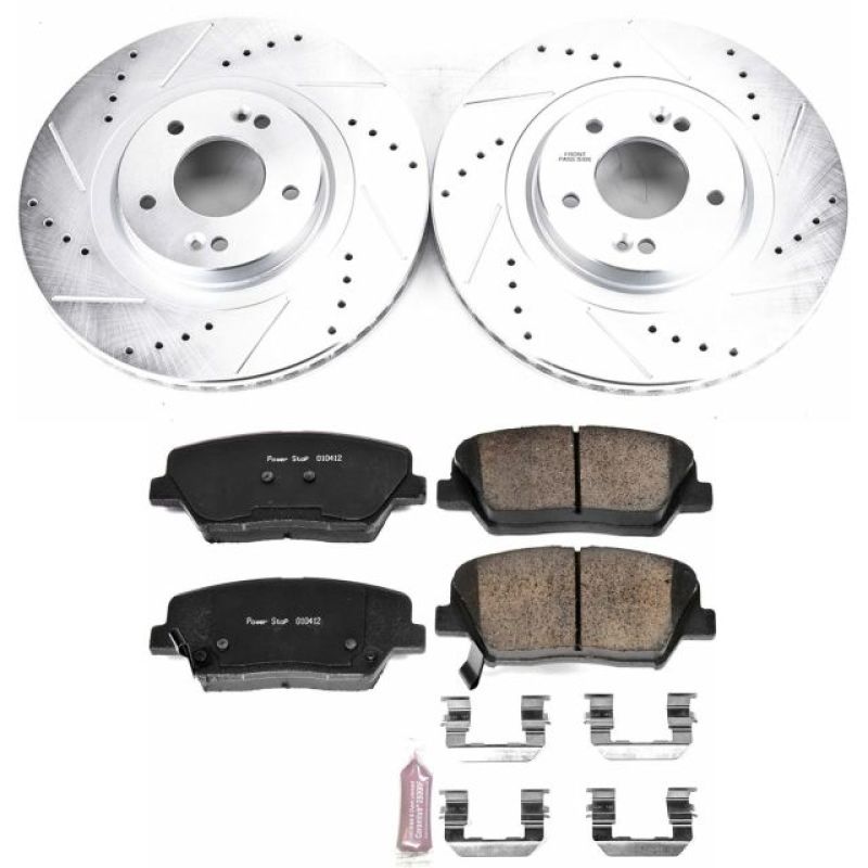 Kit de freins avant Power Stop 13-18 Hyundai Santa Fe Sport Z23 Evolution Sport
