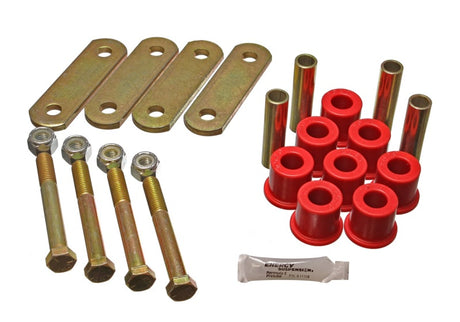 Ensemble de manilles robustes Energy Suspension Fd - Rouge