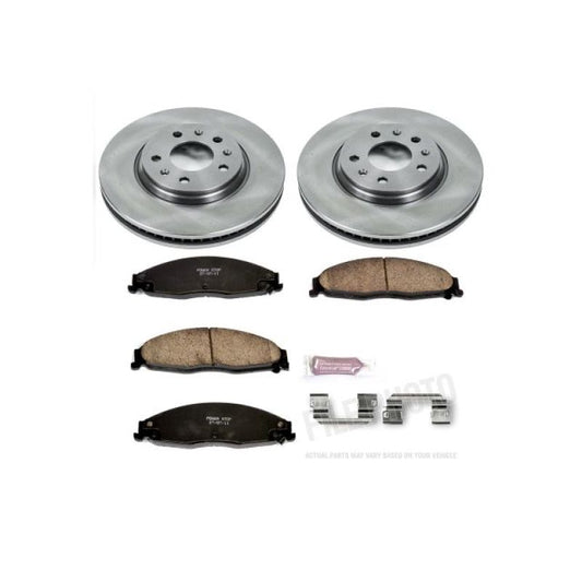 Power Stop 03-05 Cadillac CTS Front Autospecialty Brake Kit