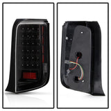 xTune Scion Xb 08-10 LED Tail Lights Black ALT-ON-TSXB08-LED-BK