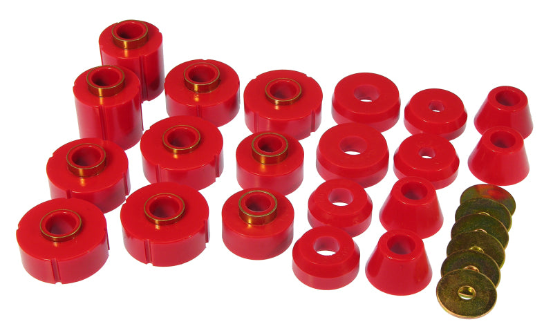 Kit de montage de carrosserie Prothane 73-77 Chevy K10 Blazer - Rouge