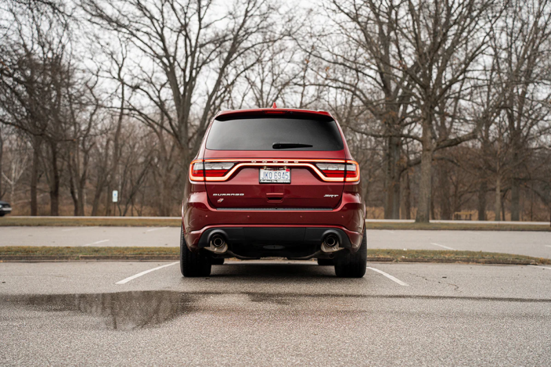 Corsa 18-22 Dodge Durango SRT 392 Cat-Back 2,75 pouces Double sortie arrière Xtreme 4,5 pouces Embouts PVD noirs