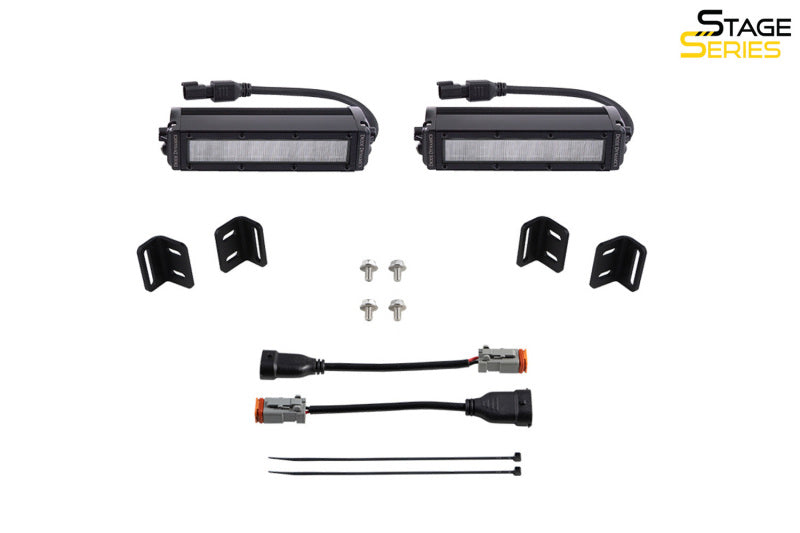 Kit de feux antibrouillard à DEL Diode Dynamics 2022 pour Toyota Tundra SS6 - Blanc large