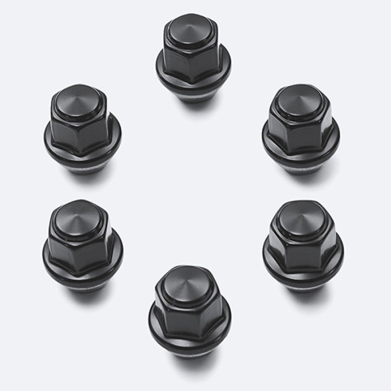 Ford Racing M12 x 1.5 Black Lug Nut - Set of 6