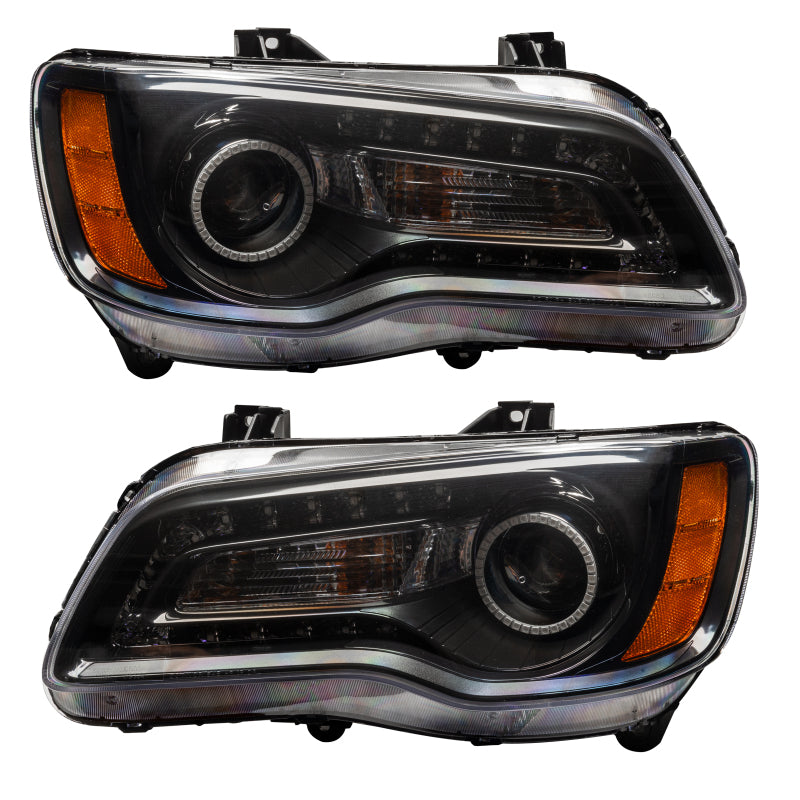 Oracle 11-14 Chrysler 300C SMD HL - Noir - NON HID - DRL - sans contrôleur VOIR LA GARANTIE