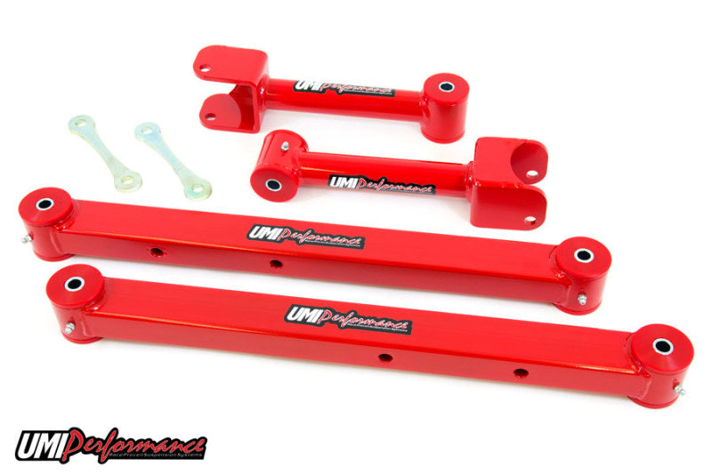 Kit de bras de suspension supérieur et inférieur GM A-Body UMI Performance 73-77