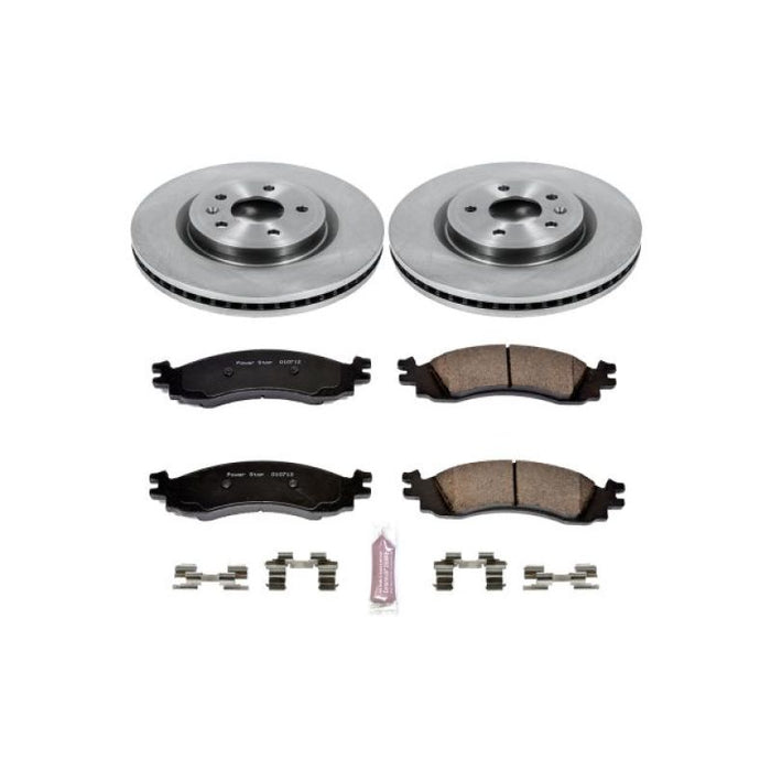 Kit de freins avant Power Stop Autospecialty pour Ford Taurus 11-12