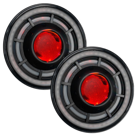 Phares de projecteur Oracle Oculus 7 pouces ColorSHIFT Bi-LED pour Jeep Wrangler JK VOIR LA GARANTIE
