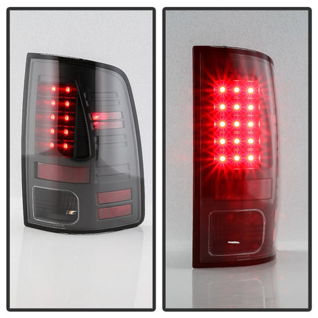 Feux arrière à DEL Spyder Dodge Ram 1500 09-18/2500/3500 10-18 - Modèle à incandescence uniquement - Noir