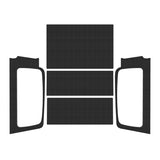 Kit complet de garniture de pavillon DEI 04-06 Jeep Wrangler LJ Unliminted - Noir