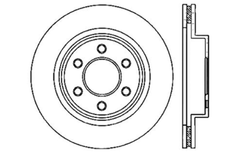 Disque de frein sport percé StopTech