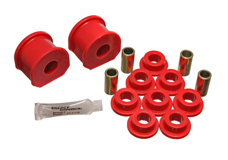 Ensemble de bagues de barre stabilisatrice avant et arrière rouges de 1-1/8 po pour Ford F100/150/250/350 Energy Suspension