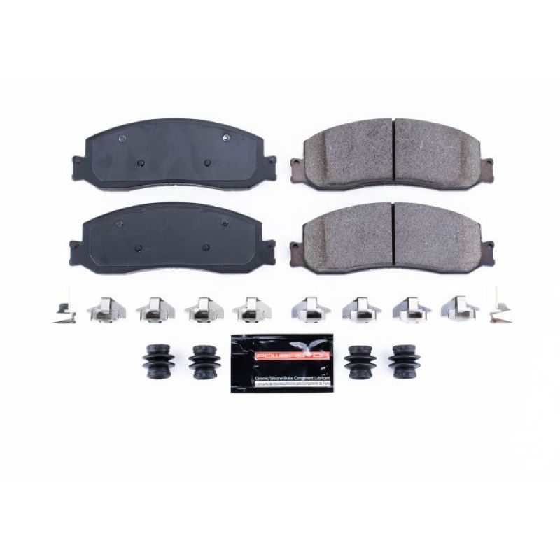 Plaquettes de frein avant Power Stop 2012 Ford F-250 Super Duty Z23 Evolution Sport avec matériel