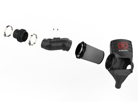 Système d'admission d'air aFe Pro Dry S 17-19 Honda Civic Type R I4-2.0L (t)