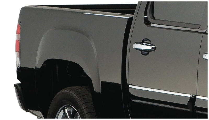 Élargisseurs de benne Bushwacker 07-14 GMC Sierra 2500 HD Fleetside de style OE, 4 pièces, 78,0/78,7/97,6 po - Noir