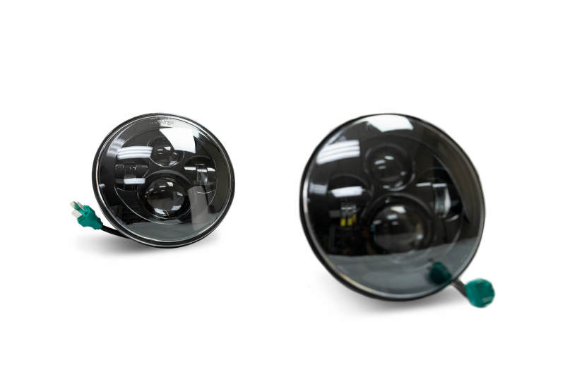 Phares de projecteur à LED DV8 Offroad 07-18 Jeep Wrangler JK