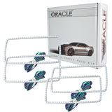 Oracle GMC Sierra 07-13 Halo Kit (New Square Ring Design) - ColorSHIFT w/ 2.0 Cntrl