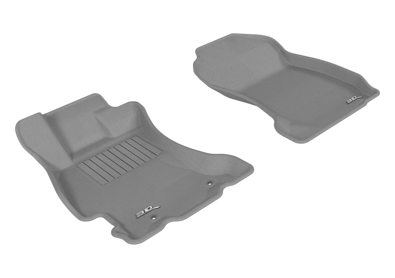 Tapis de sol 3D MAXpider 2014-2018 Subaru Forester Kagu 1ère rangée - Gris