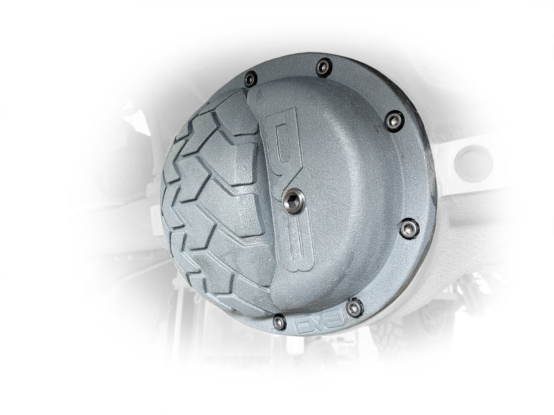 Cache différentiel DV8 Offroad HD Dana 30 en fonte grise avec revêtement en poudre