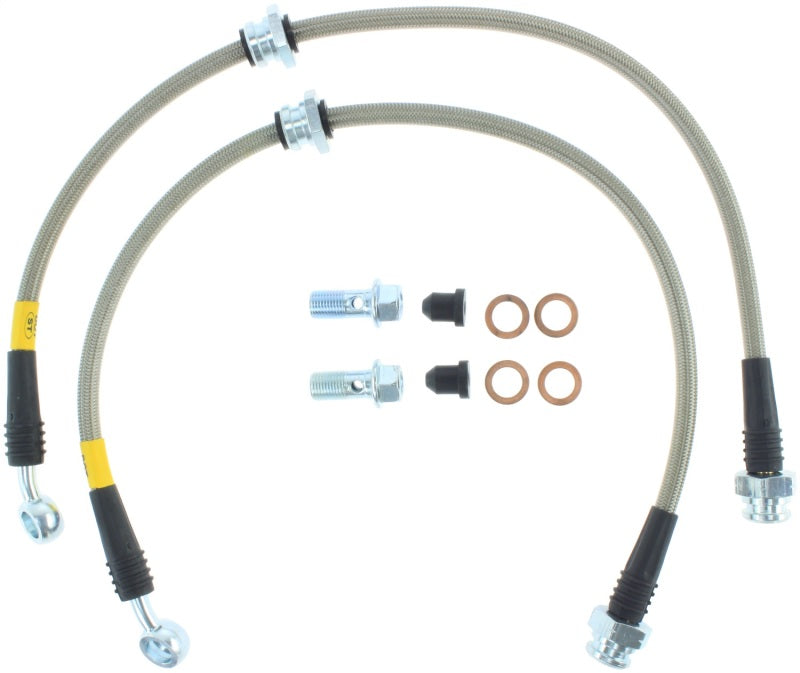 Conduites de frein avant en acier inoxydable StopTech pour Nissan Sentra 00-06