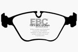 Plaquettes de frein avant EBC 10-14 pour BMW X5 4.4 Twin Turbo (50) Greenstuff