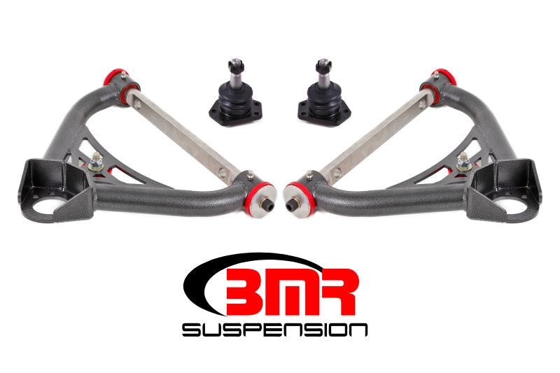 Bras de suspension supérieurs non réglables BMR 70-81 2e génération F-Body (polyuréthane) - Noir martelé