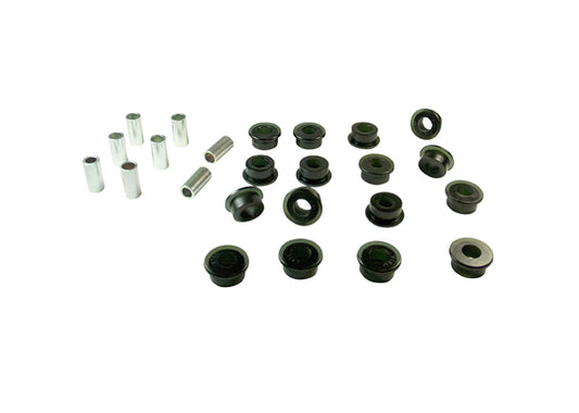 Kit de bagues de bras de suspension arrière Whiteline Plus Legacy 6/94-7/98 / Impreza 4/93-06