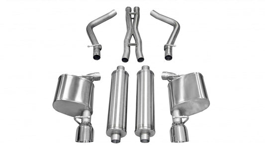 Corsa 11-13 Chrysler 300 R/T 5.7L V8 Polished Xtreme Cat-Back Exhaust