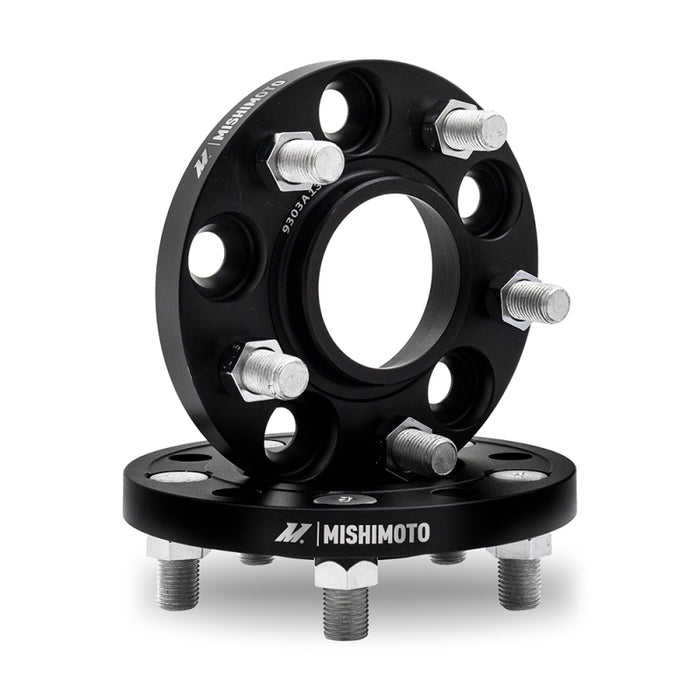 Entretoises de roue Mishimoto - 5x120 - 67.1 - 15 - M14 - Noir