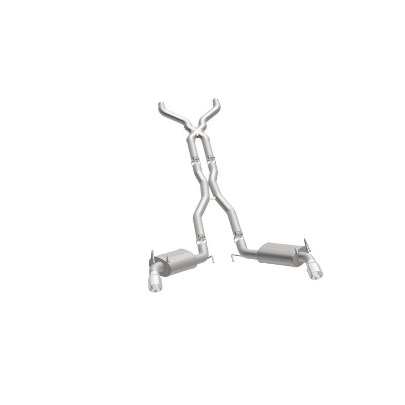 Échappement Catback Performance MagnaFlow 10-11 Camaro 6,2 L V8 3 pouces Competition Series en acier inoxydable