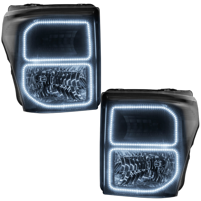 Oracle 11-16 Ford F250/350 LED HL - Noir - Blanc VOIR LA GARANTIE