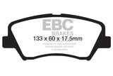 Plaquettes de frein avant EBC 13+ Hyundai Elantra 1.8 Greenstuff