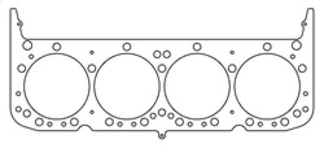 Cometic Chevy Small Block 4.100 inch Bore .075 inch MLS-5 Head Gasket (18 or 23 Deg. Heads)