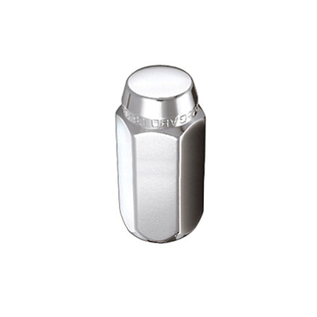 Écrou de roue hexagonal McGard (siège conique) M14X1,5 / 22 mm hexagonal / 1,635 po de longueur (paquet de 4) - Chrome