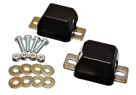 Ensemble de butées d'essieu avant noires Energy Suspension pour Ford Excursion 00-04 / F-250 Super Duty 4WD 99-04