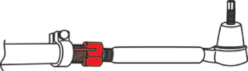 Barre de direction hexagonale SPC Performance Jeep JK