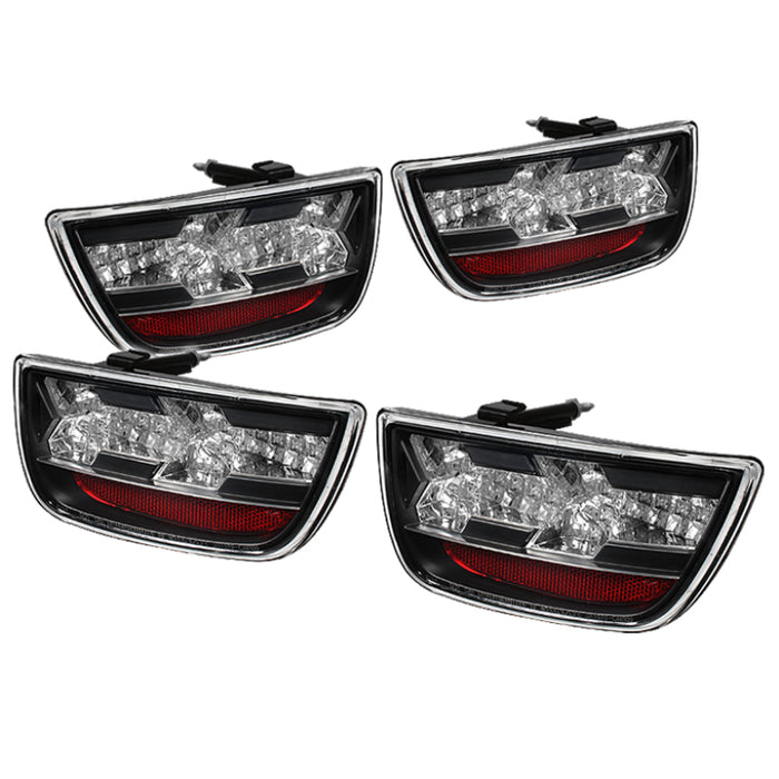 Feux arrière à LED Spyder Chevy Camaro 10-13 Noir ALT-YD-CCAM2010-LED-BK