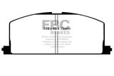 Plaquettes de frein avant EBC 83-86 Toyota Camry 2.0 Redstuff
