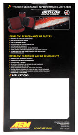 Filtre à air DryFlow AEM 17-20 pour Subaru BRZ 2.0L